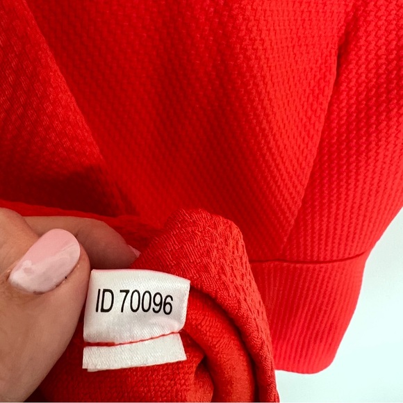 Women’s Ann Taylor orange Peplum Tank Top - Size Small - Picture 7 of 7